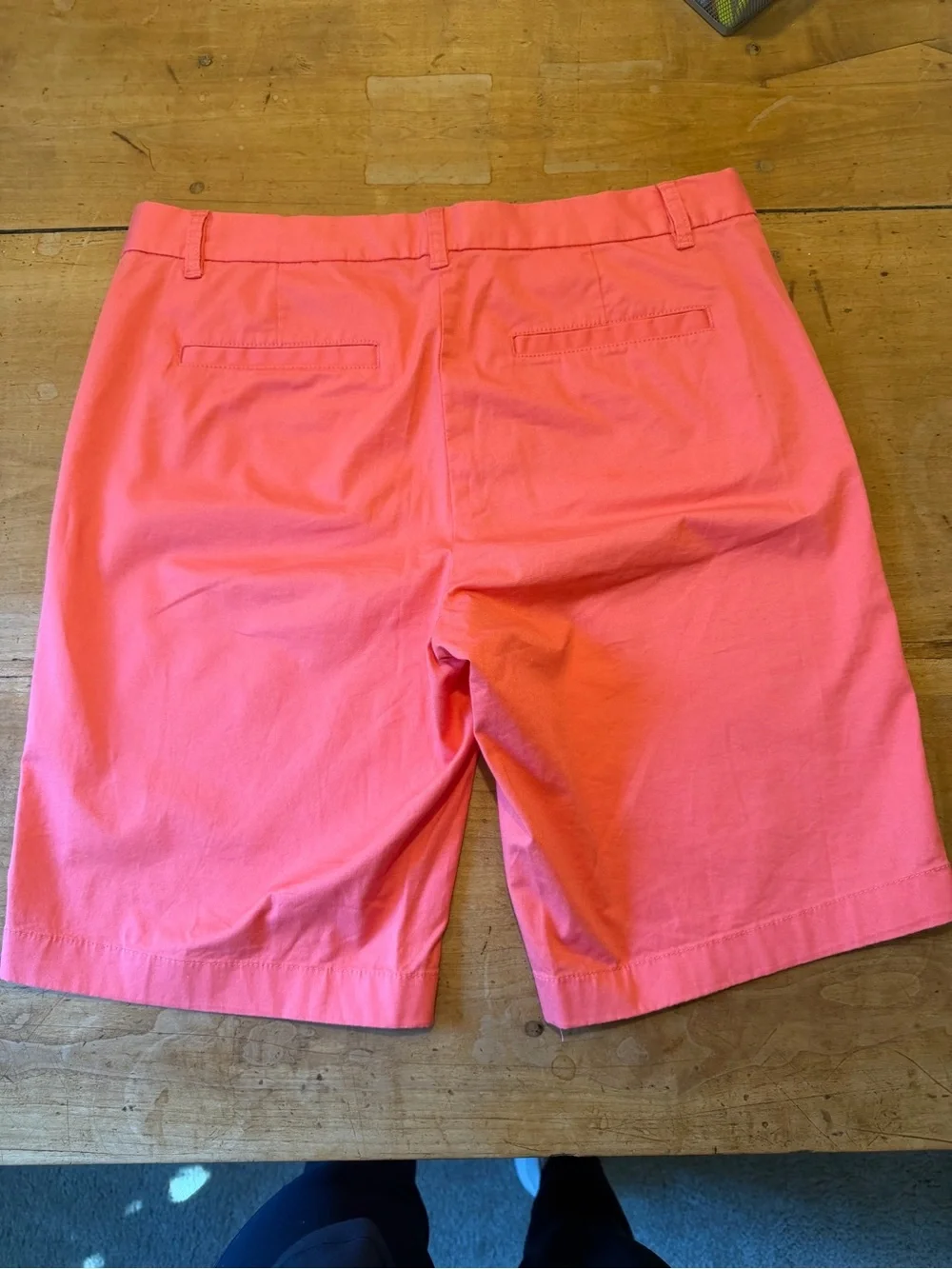 J. Crew Coral Pink Chino Bermuda Shorts